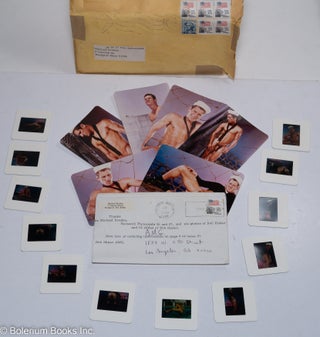 Cat.No: 297289 Package of photos & slides of Bob Kisler. Bob Mizer, Bob Kisler, model