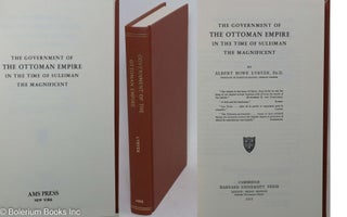 Cat.No: 297341 The Government of the Ottoman Empire in the Time of Suleiman the...