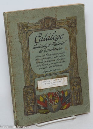 Cat.No: 297410 Catalogo ilustrado de Material de Ensenanza. Lista de los aparatos y...