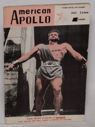 Cat.No: 297469 American Apollo: your health guide; #2: Steve Reeves as Hercules. Calvin...