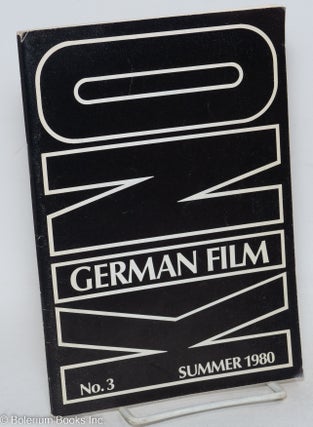 Cat.No: 297477 Kino: German Film & Literature; #3, Summer 1980: London - Los Angeles....