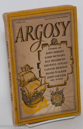 Cat.No: 297709 Argosy: vol. 13, #3, March 1952. John Collier, John Hersey, Carter...