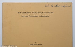 The semantic conception of truth and the foundations of semantics