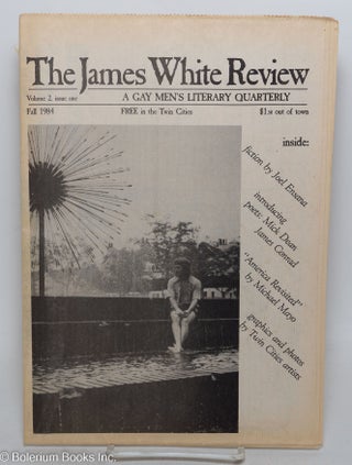 Cat.No: 297771 The James White Review: a gay men's literary quarterly; vol. 2, #1, Fall,...