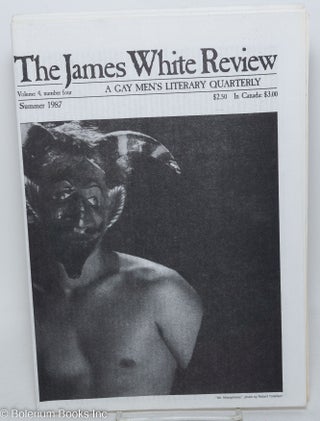 Cat.No: 297845 The James White Review: a gay men's literary quarterly; vol. 4, #4, Summer...