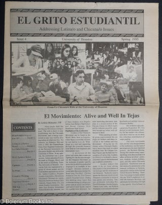 Cat.No: 297874 El Grito Estudiantil: Addressing Latina/o and Chicana/o Issues; Issue 4,...