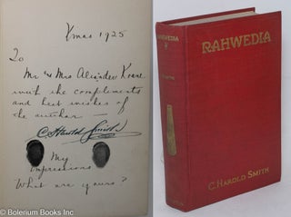 Cat.No: 297973 Rahwedia: A True Romance of the South Seas. C. Harold Smith