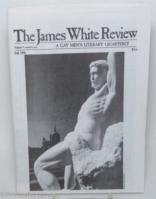 Cat.No: 298002 The James White Review: a gay men's literary quarterly; vol. 4, #1, Fall...