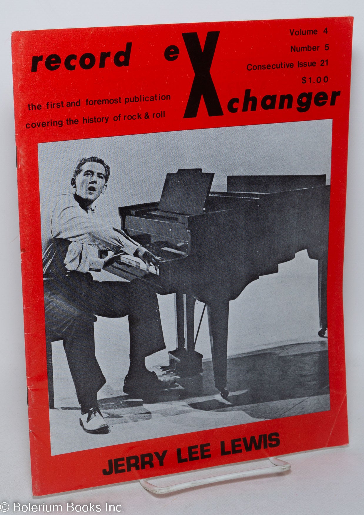 Record Exchanger: #21, vol. 4, #5: Jerry Lee Lewis | Art Turco, Joe Morris Jerry  Lee Lewis, Peter