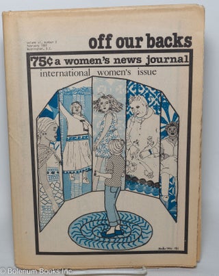 Cat.No: 298183 Off Our Backs: a women's news journal; vol. 11, #3, March 1981:...