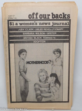 Cat.No: 298221 Off Our Backs: a women's news journal; vol. 14, #11, December 1984