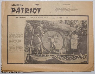 Cat.No: 298378 The Wisconsin Patriot; voice of the Wisconsin alliance, vol. 2, no. 9...