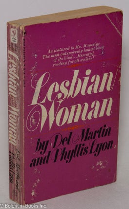 Cat.No: 298387 Lesbian/Woman. Del Martin, Phyllis Lyon