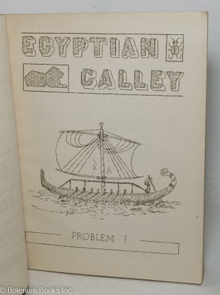 Galley Models. Suggestions for Decorative Galley Models of Simple Construction With Historical References. Experimental Edition. June 1, 1931. Issued from the Department of Practical Arts and Vocational Education.