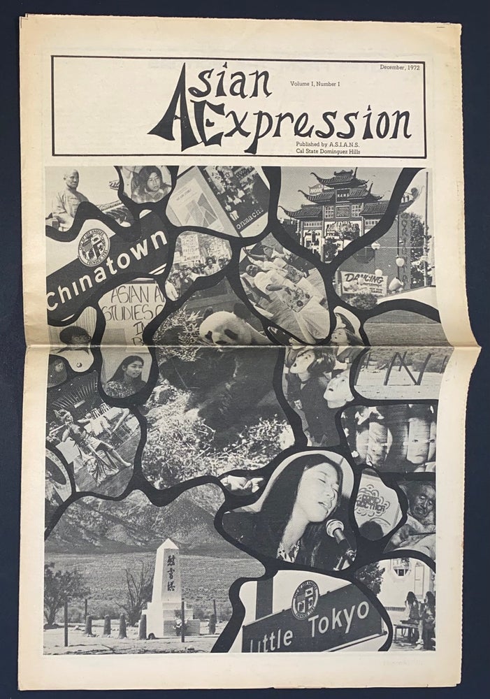 Cat.No: 298819 Asian Expression. Volume 1, number 1 (December 1972