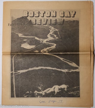 Cat.No: 298853 Boston Gay Review: Fall 1979. Michael Bronski, Rudy Kikel, Michael Wilson,...