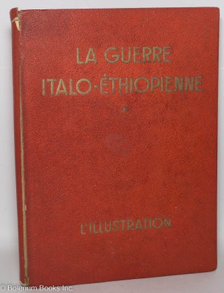 La guerre Italo-Ethiopienne