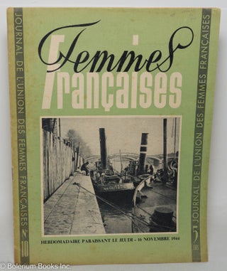 Cat.No: 298893 Femmes françaises. Journal de l’Union des femmes francaises....