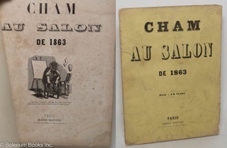 Cat.No: 298901 Cham au salon de 1863. Charles Amédée de No&eacute