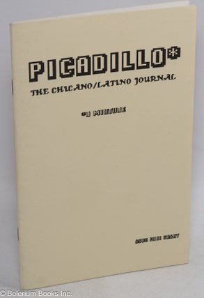 Cat.No: 298910 Picadillo. The Chicano/Latino Journal