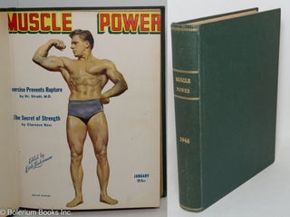 Cat.No: 298914 Muscle Power: bound volume for 1948 [vol. 4, #2-vol. 7, #1]. Earle...