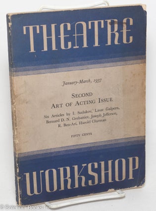 Cat.No: 298979 Theatre Workshop: a quarterly journal of the theatre & film arts; vol. 1,...