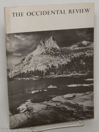 Cat.No: 299061 The Occidental Review: vol. 4, #2. Toby Olson, Denise Levertov Peter...