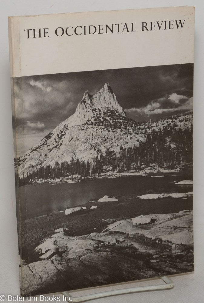 Cat.No: 299061 The Occidental Review: vol. 4, #2. Toby Olson, Denise Levertov Peter Bowen, Ansel Adams.
