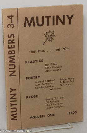 Cat.No: 299070 Mutiny: vol. 1, #3/4, Winterspring, 1958: "The Twig . . the Tree" Jane...
