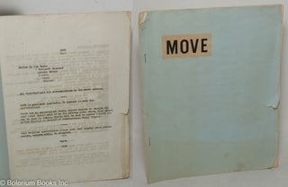 Cat.No: 299087 Move: #2, March 1965. Jim Burns, Anselm Hollo publisher, Paul Evans,...