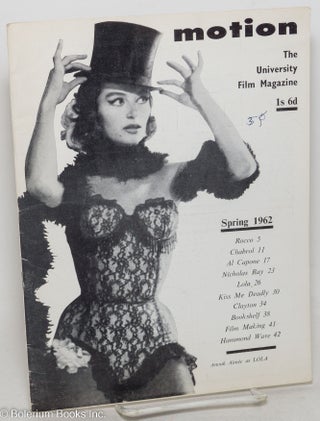 Cat.No: 299146 Motion: the university film magazine; #3, Spring 1962: Anouk Aimée as...