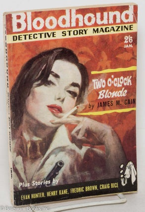Cat.No: 299212 Bloodhound Detective Story Magazine: vol. 1, #9, Jan. 1962: Two O'Clock...