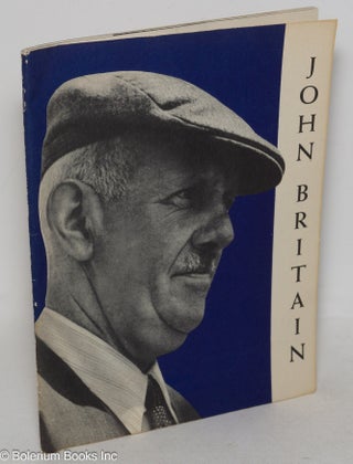 Cat.No: 299311 John Britain. An Agency of the British Government British Information...