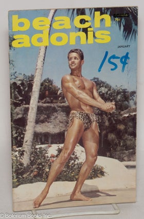 Cat.No: 299342 Beach Adonis vol. 1, #1, Oct. 1965 [cover states January]. Bob Mizer, Mark...