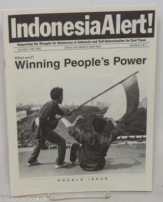 Cat.No: 299451 Indonesia Alert! Vol. 1 no. 4/5. Double issue, "What next? Winning...