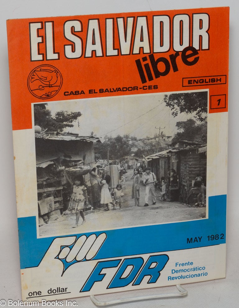 Cat.No: 299466 El Salvador Libre. 1. May 1982