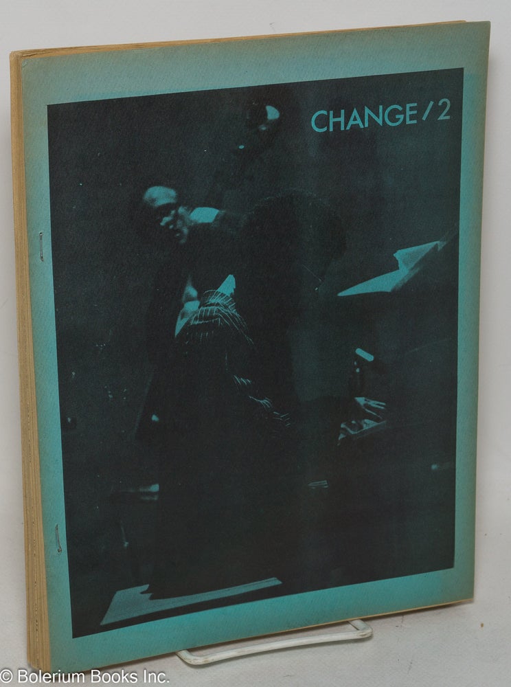Cat.No: 299524 Change: #2, Spring/Summer 1966: Andrew Hill & John Dana in Concert cover. John Sinclair, Charles Moore, Magdelene Sinclair contributors, Clark Coolidge, Al Young.