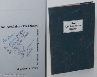 Cat.No: 299736 The Architect’s Diary. Bryan Christopher Harms