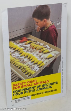 Cat.No: 299742 Safety Gear for Small Animals = Equipment de securite pour petits animaux....