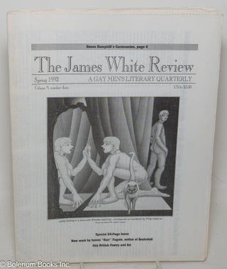 Cat.No: 299786 The James White Review: a gay men's literary quarterly; vol. 9, #3, Spring...