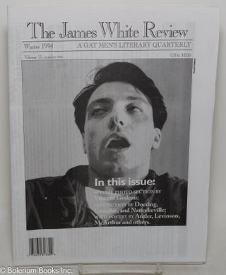 Cat.No: 299791 The James White Review: a gay men's literary quarterly; vol. 11, #2,...