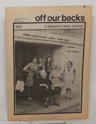 Cat.No: 299856 Off Our Backs: a women's news journal; vol. 6, #3, May 1978
