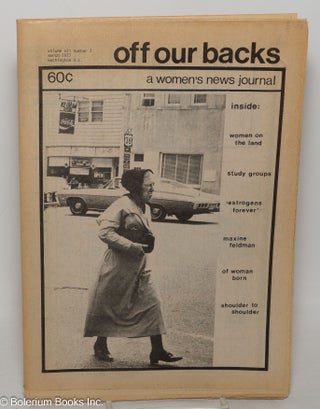 Cat.No: 299859 Off Our Backs: a women's news journal; vol. 7, #2, March 1977