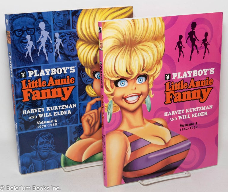 Cat.No: 299902 Playboy's Little Annie Fanny; vol. 1 & 2 [two volumes]. Hugh Hefner, Harvey Kurtzman, R. Crumb Will Elder, Denis Kitchen, Frank Frazetta, Jack Davis, Gilbert Shelton.