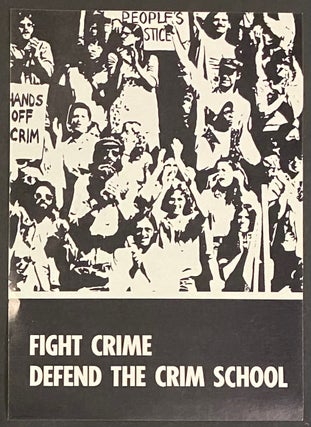 Cat.No: 299974 Fight Crime, defend the Crim School [sticker