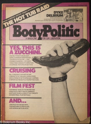 Cat.No: 300042 The Body Politic: a magazine for gay liberation; #58, November 1979: Yes,...