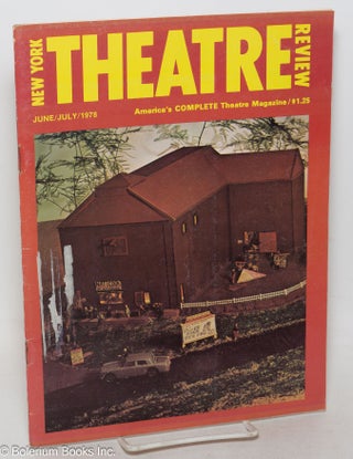 Cat.No: 300125 New York Theatre Review: America's complete theatre magazine; vol. 2, # 6,...