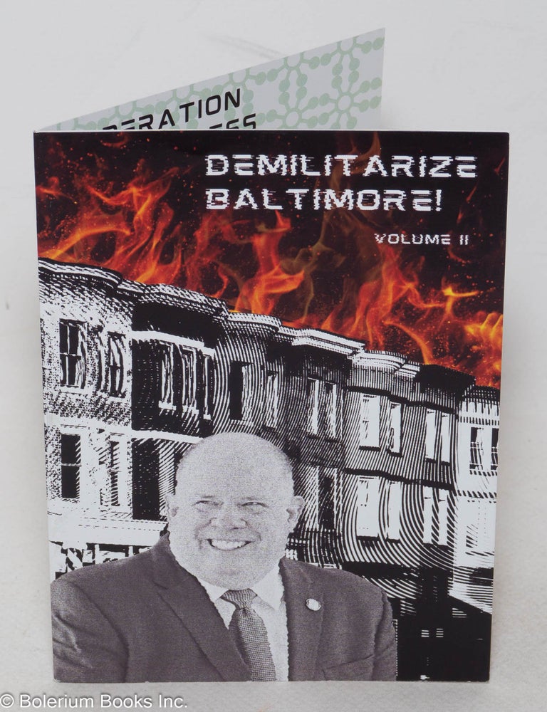 Cat.No: 300128 Demilitarize Baltimore; volume II. Black Alliance for Peace.