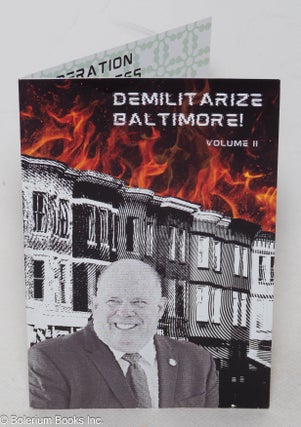 Cat.No: 300128 Demilitarize Baltimore; volume II. Black Alliance for Peace