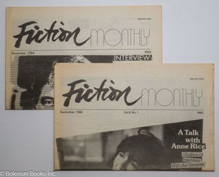 Cat.No: 300198 Fiction Monthly: vol. 2, #1 & 4, Sept. & Dec. 1984 [two issues] Anne Rice...